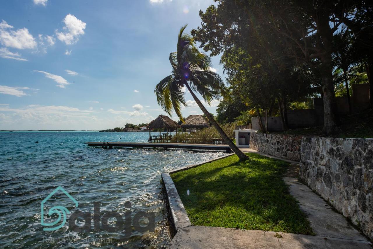 Xtohil With Private Access To The Magic 7 Colors Lagoon Villa Bacalar