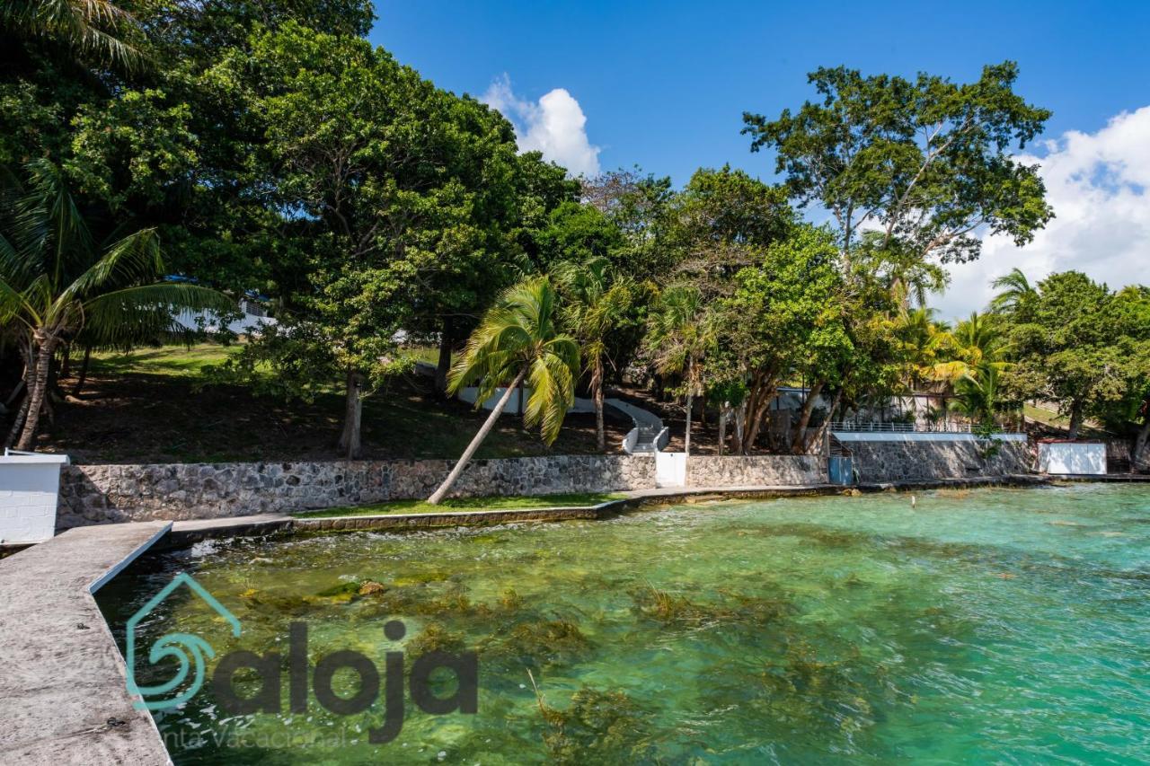 Xtohil With Private Access To The Magic 7 Colors Lagoon Villa Bacalar